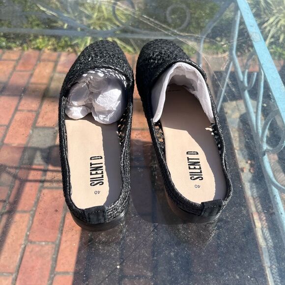 Anthropologie Silent D Raffia Mules NIB - Picture 5 of 7